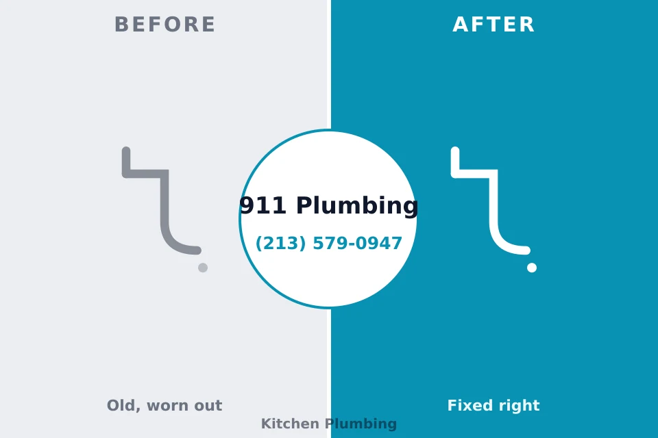 Before and after: plumbing repair West Kennebunk, ME